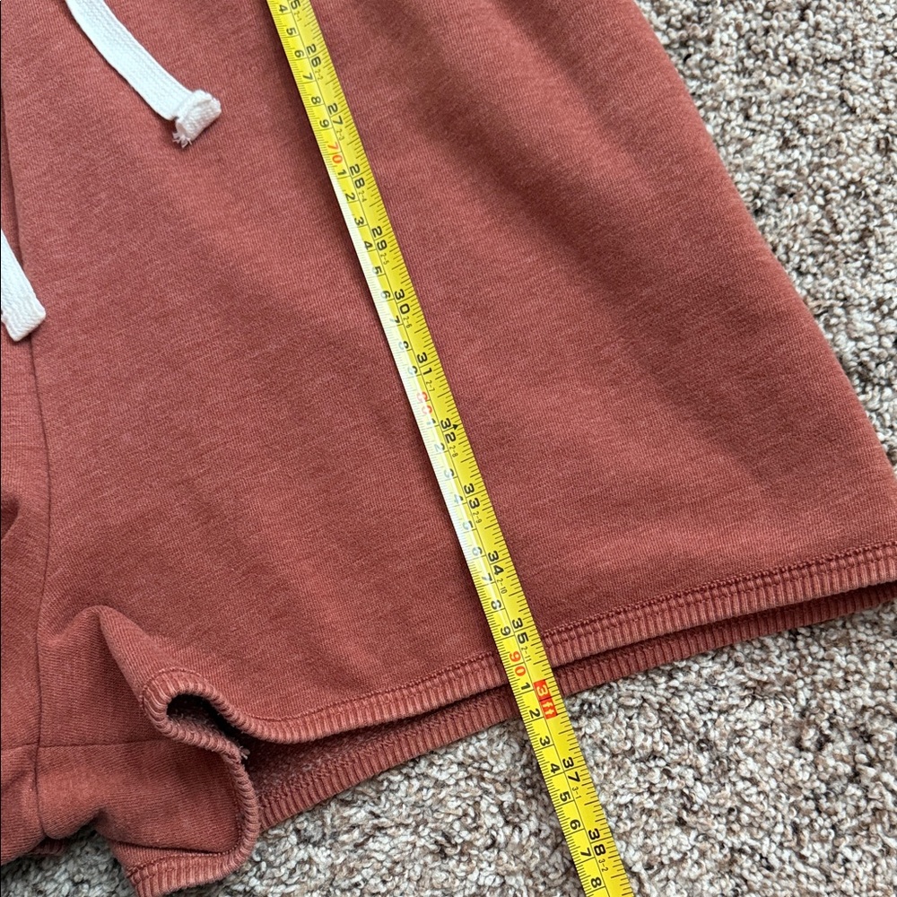 AERIE SLEEVELESS RUST DRAWSTRING ROMPER - Picture 12 of 12